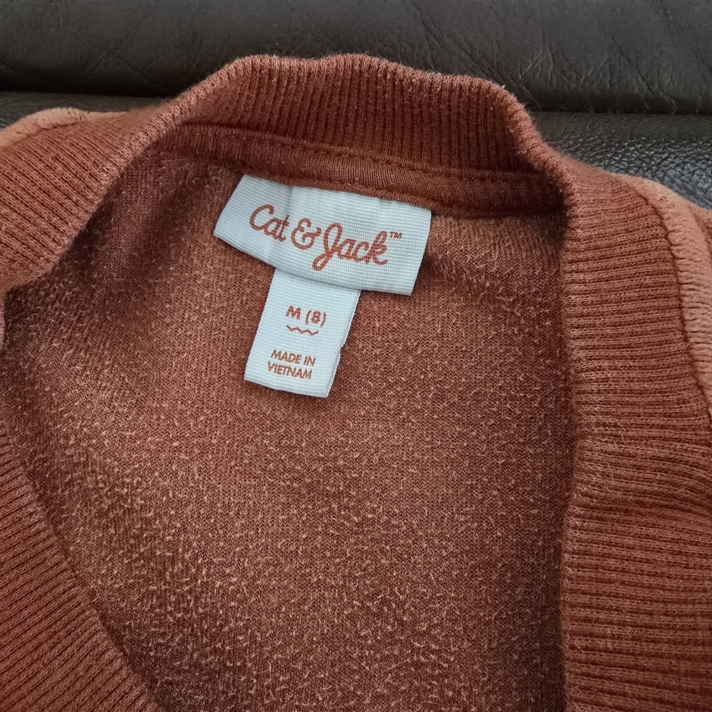 Shine Bright Girl's Fall Sweater. EUC. - Picture 4 of 4